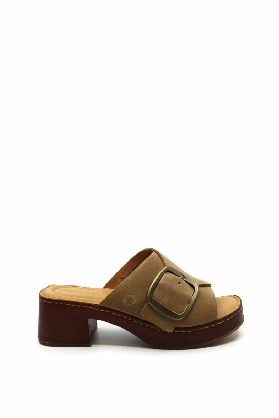 NEW BORN women's bangle sandal in taupe - Picture 2 of 2